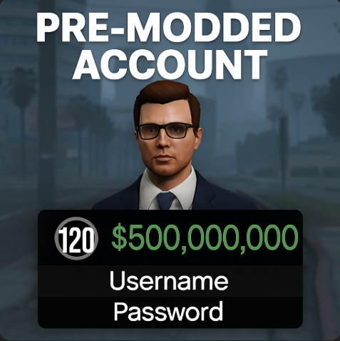 GTA 5 Online Playstation Accounts