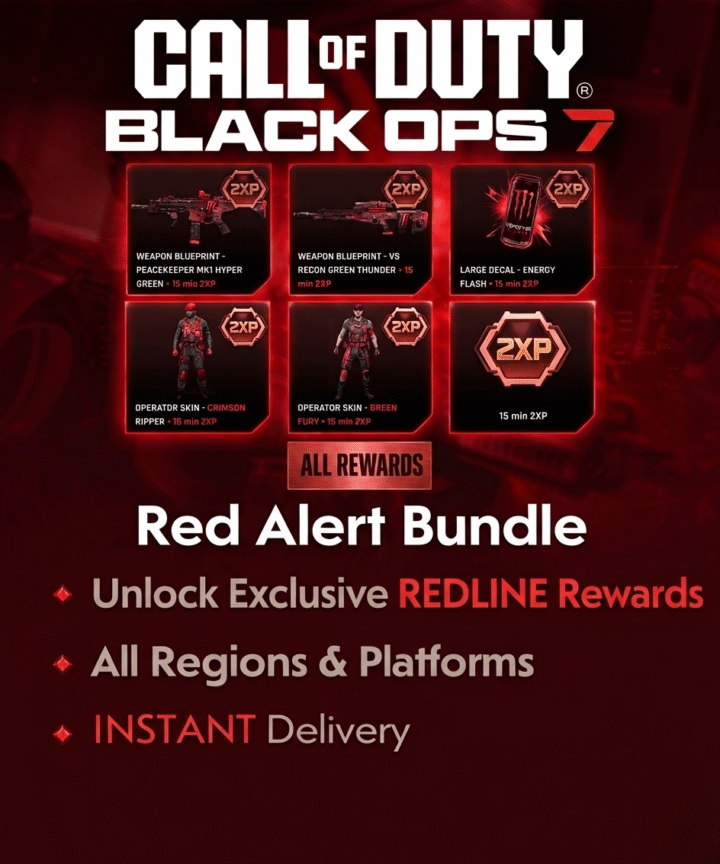 BO7 Monster Energy Bundle Codes ( 5x SET ALL PLATFORMS GLOBAL KEY )