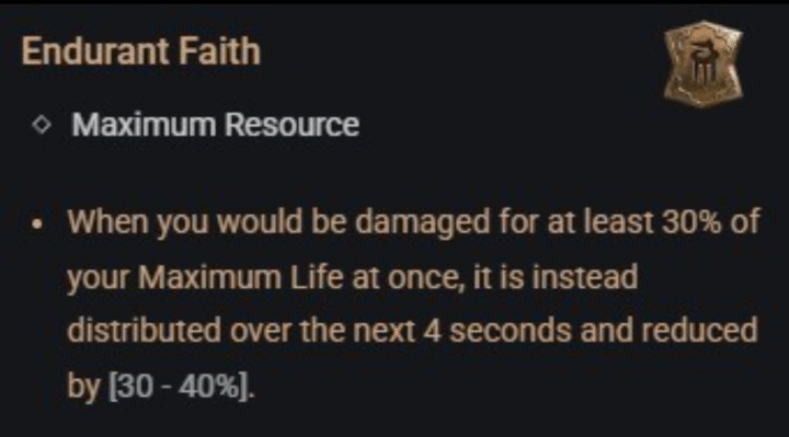S13 Endurant Faith Unique Charm