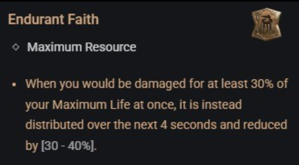 S13 Endurant Faith Unique Charm
