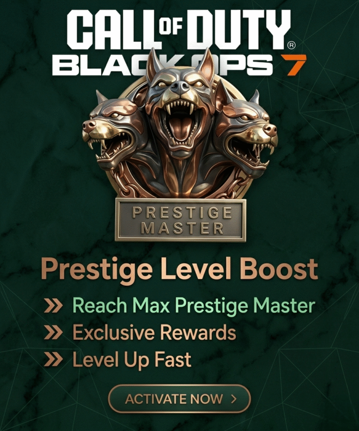COD BO7 Prestige Boost – Level Up Fast