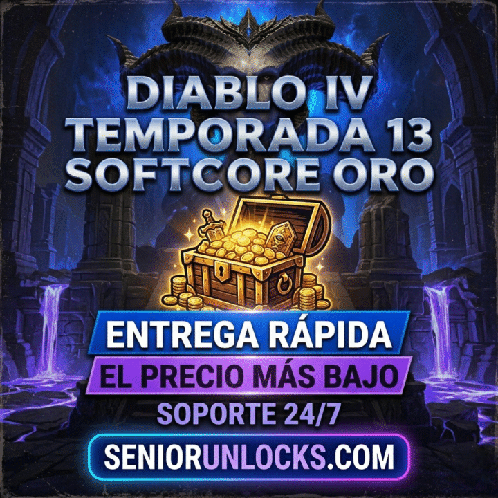 Oro de Diablo 4 [ Reino de Temporada - Softcore]
