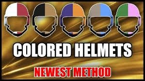 X10 Coloured Helmet ( PS4 ONLY !! )