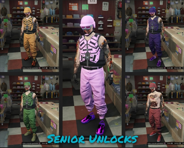JOGGERS & HELMETS COMBINATION ( PS5 )